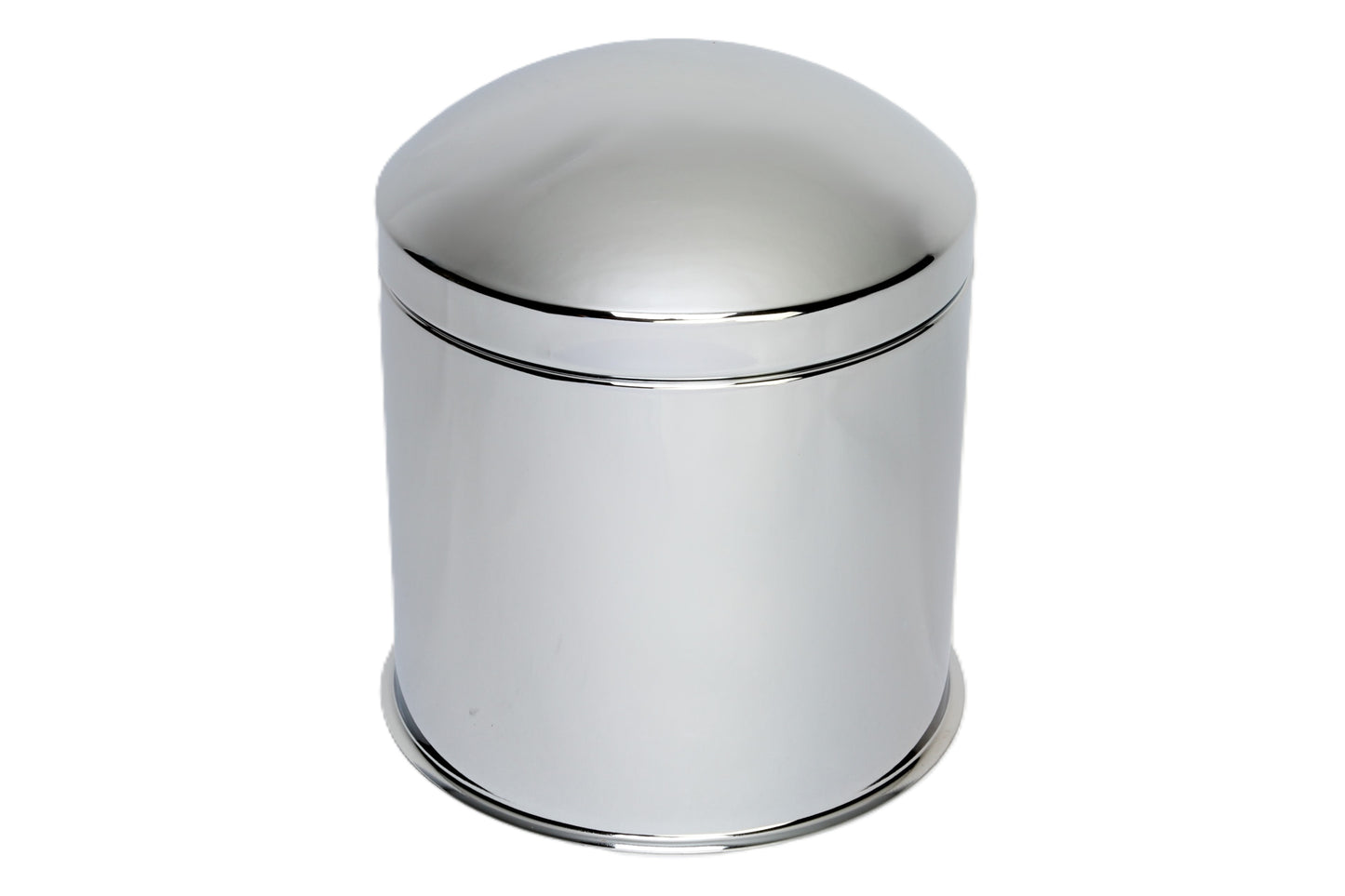 Rear Axle Cover, 9.5'' Height, Baby Moon, Removable Cap, Chrome