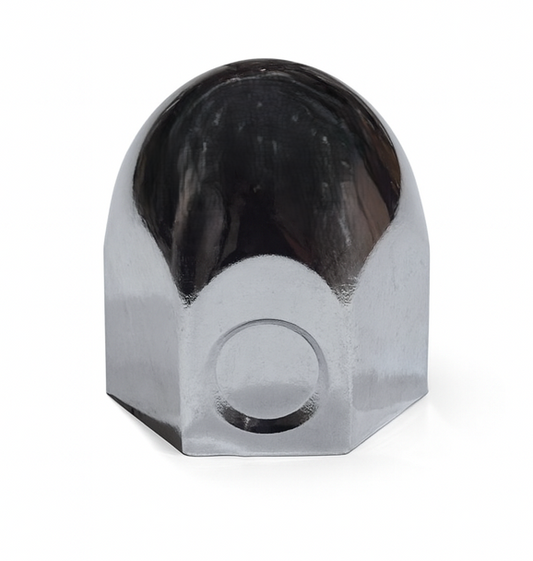 Nut Cover, 22mm Diameter, 1-3/16" Height, Standard Style, Stainless Steel