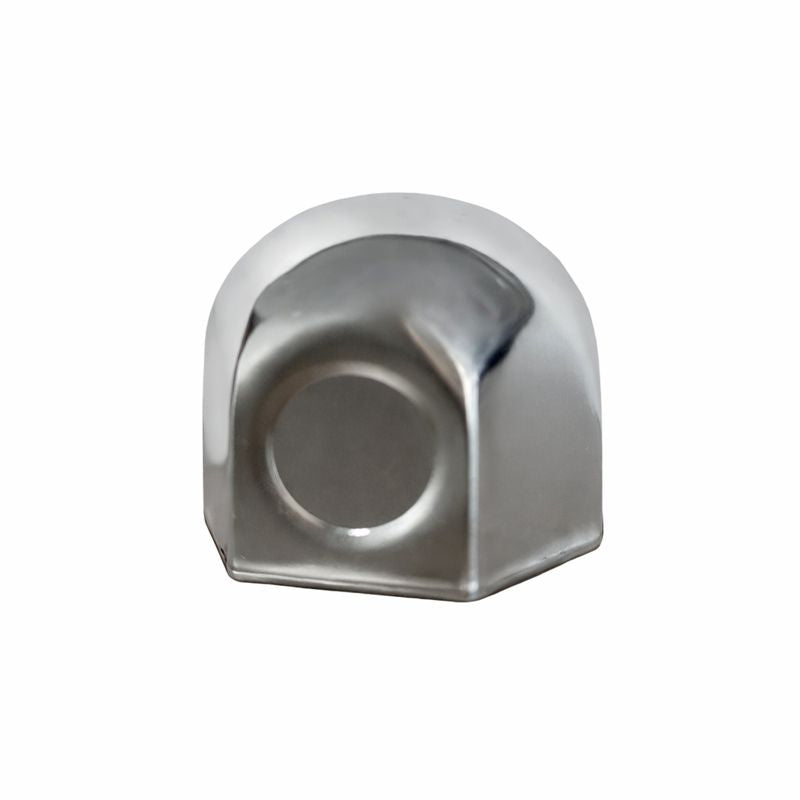 Nut Cover, 1-1/16" Diameter, 1-1/8" Height, Standard Style, Chrome, w/Flange