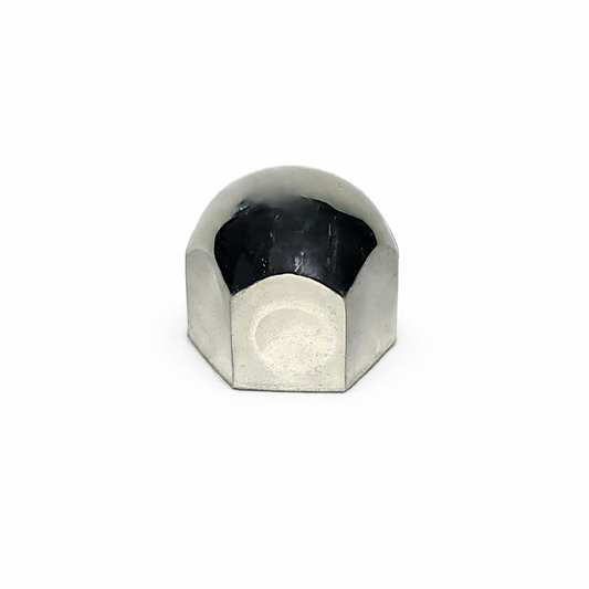 Nut Cover, 1 1/8''Diameter, 1 3/16'' Height, Stainless Steel, Blister Pack