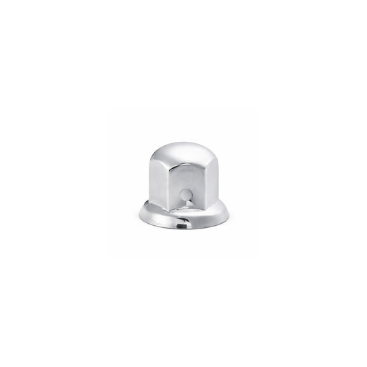 Nut Cover, 30 mm Diameter, 2" Height, Stainless Steel, w/Flange
