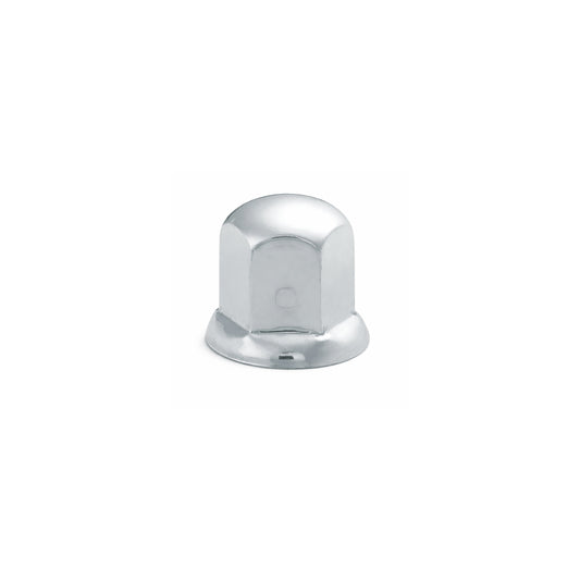 Nut Cover, 32mm Diameter, 54mm Height, w/flange, Stainless