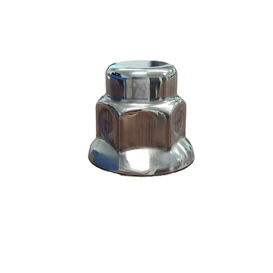 Nut Cover, 41 mm Diameter, 1-15/16" Height, Stainless Steel, w/Flange