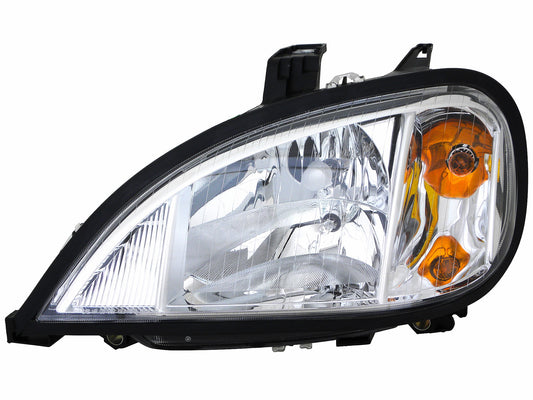 Driver Side, Chrome Housing, Halogen