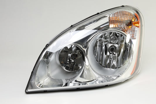 Driver Side, Chrome Housing, Halogen