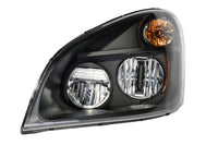 Driver Side, Black Housing, LED