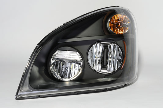 Driver Side, Black Housing, LED