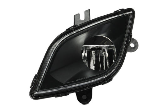 Driver Side LED Fog Light, Black Housing