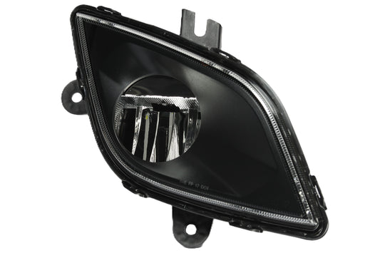 Passenger Side LED Fog Light, Black Housing