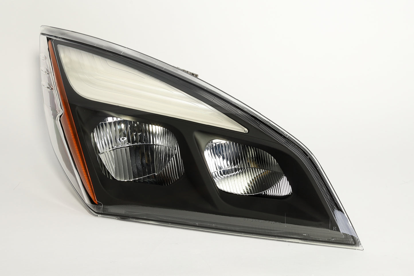 Passenger Side, Black Housing, Full LED, LED DRL