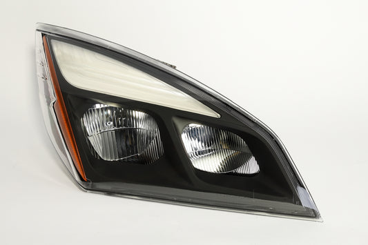 Passenger Side, Black Housing, Full LED, LED DRL