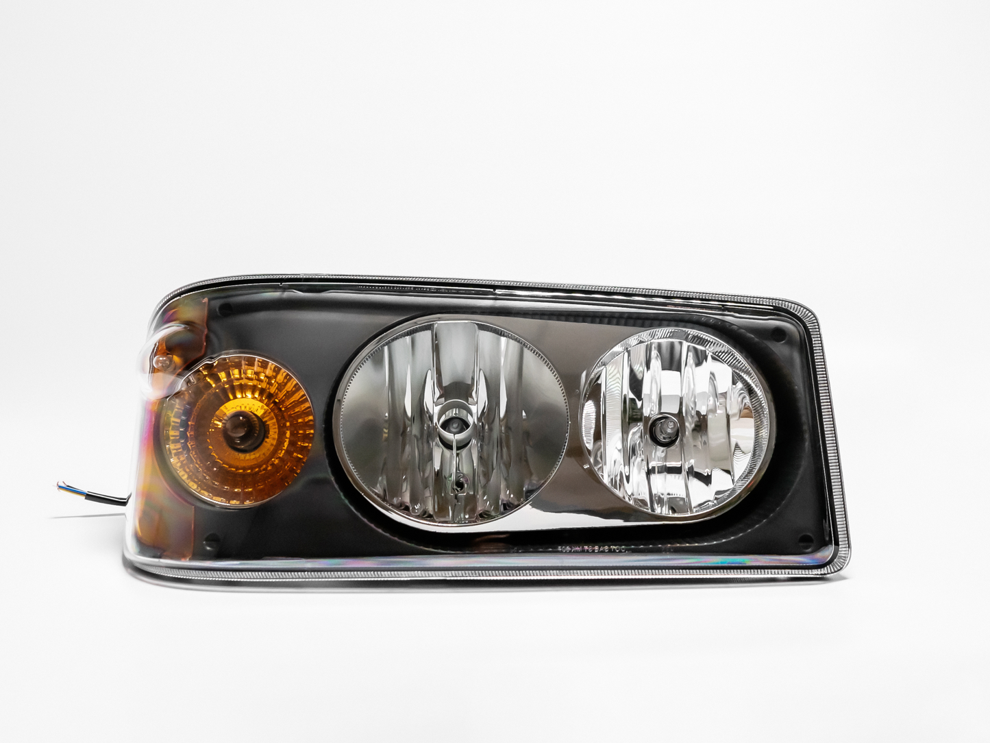 Passenger Driver Side, Black Housing, Halogen