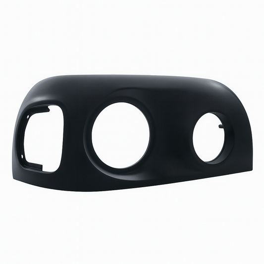 Passenger Side Headlight Bezel, Matte Black