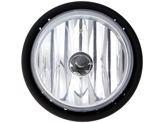 Fog Light, Chrome Housing, Clear Lens, Halogen