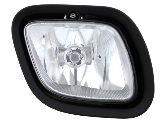 Passenger Side Fog Light, Chrome Housing, Halogen