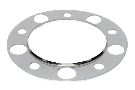 Beauty Ring-8 lug, (4) 1", (4) 1.88" Hud-Piloted, Chrome