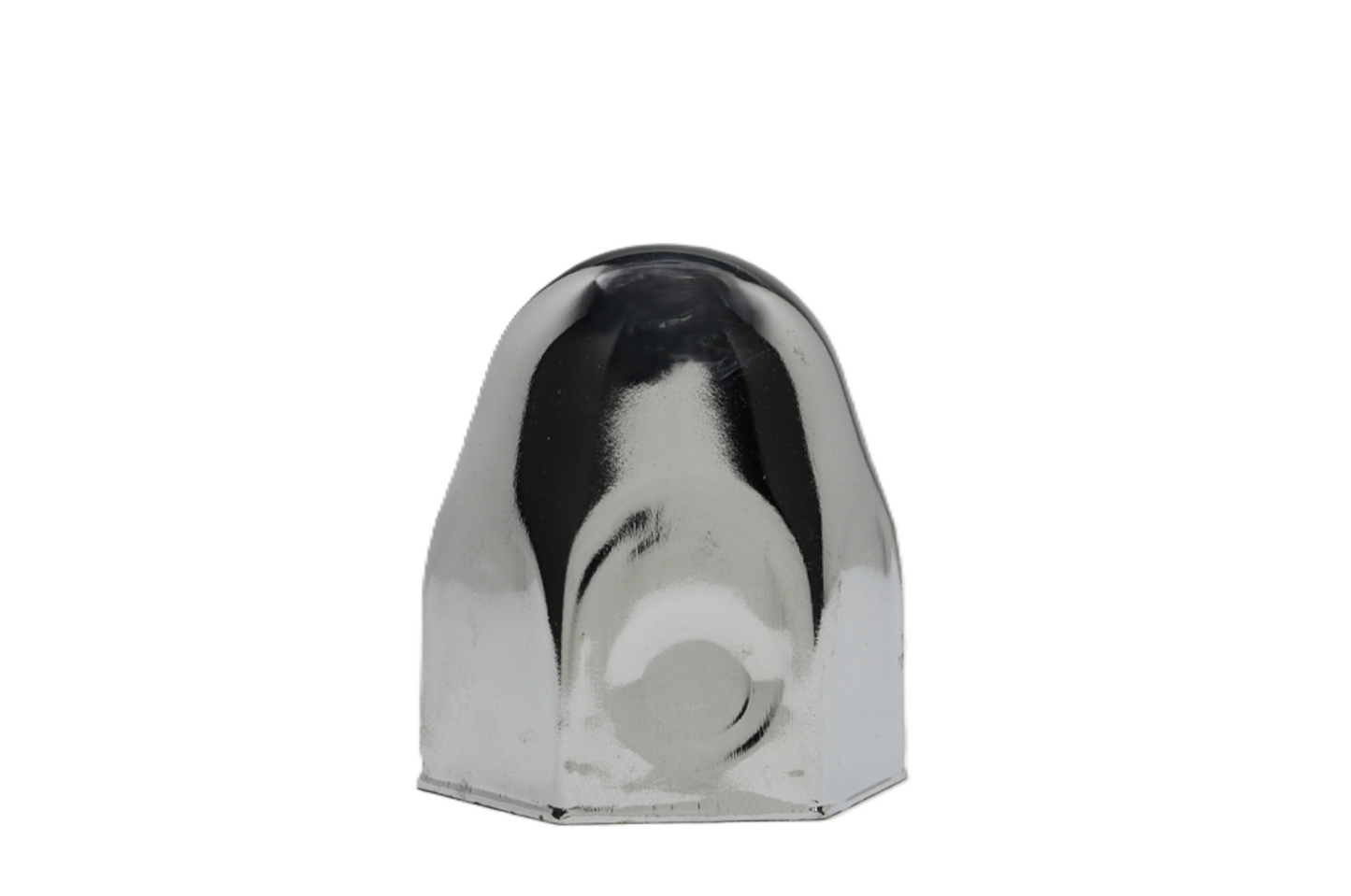 Nut Cover, 1.5'' Diameter, 2'' Height, Bullet-Style, Chrome