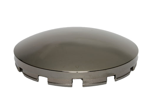 ABS Axle Cover Center Caps, Front, Baby Moon, Black