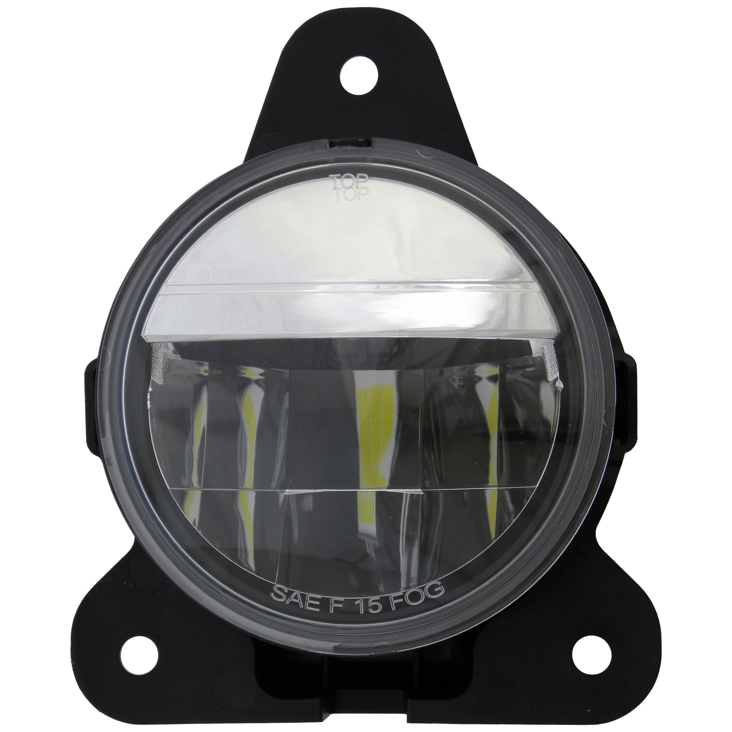 Driver/Passenger Side, Fog Light, Black Housing, LED