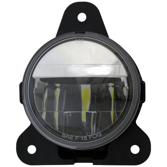 Driver/Passenger Side, Fog Light, Black Housing, LED