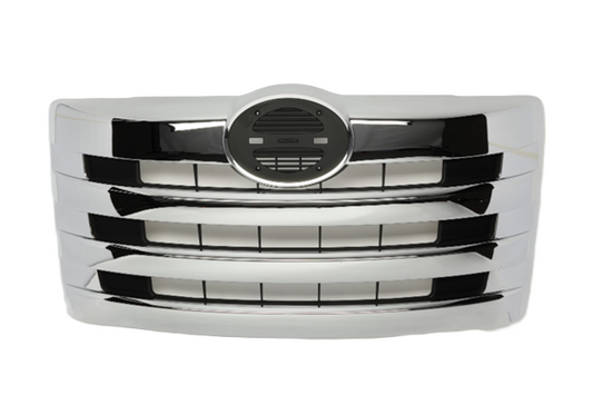 Grille, ABS Chrome, no Bug Screen, with Hardware