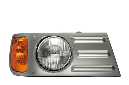 Mack CV713 Passenger Side Headlight, Halogen, Painted Housing