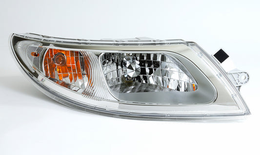 Passenger Side, Chrome Housing and Halogen