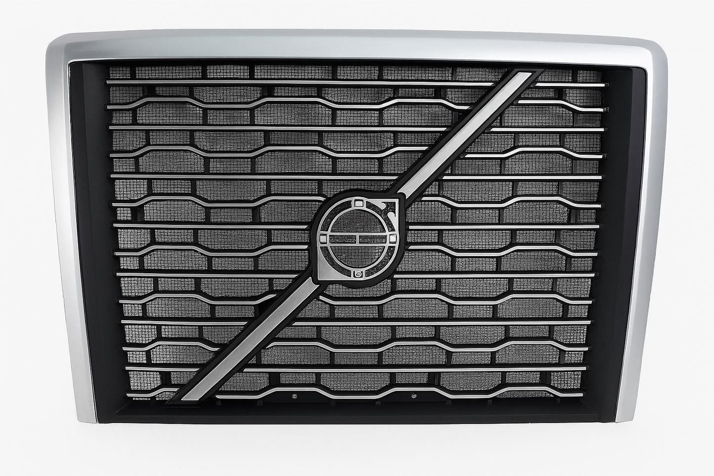 Grille, ABS Chrome/Black, with Bug Screen