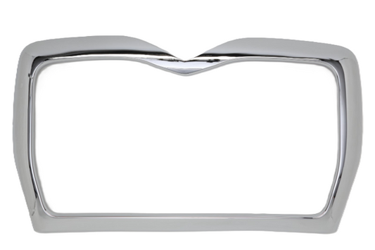 Grille Surround, ABS Chrome, No Bug Screen