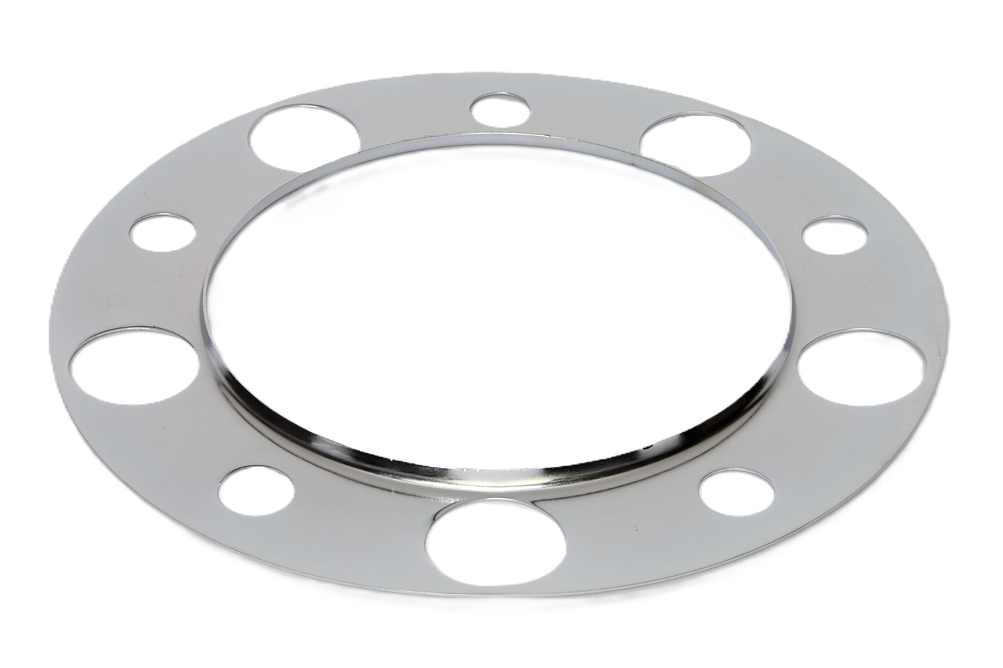 Beauty Ring-8 lug, (4) 1", (4) 1.88" Hud-Piloted, Chrome