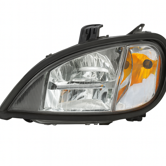Driver Side, Chrome Housing,  LED Low and Hi Beam