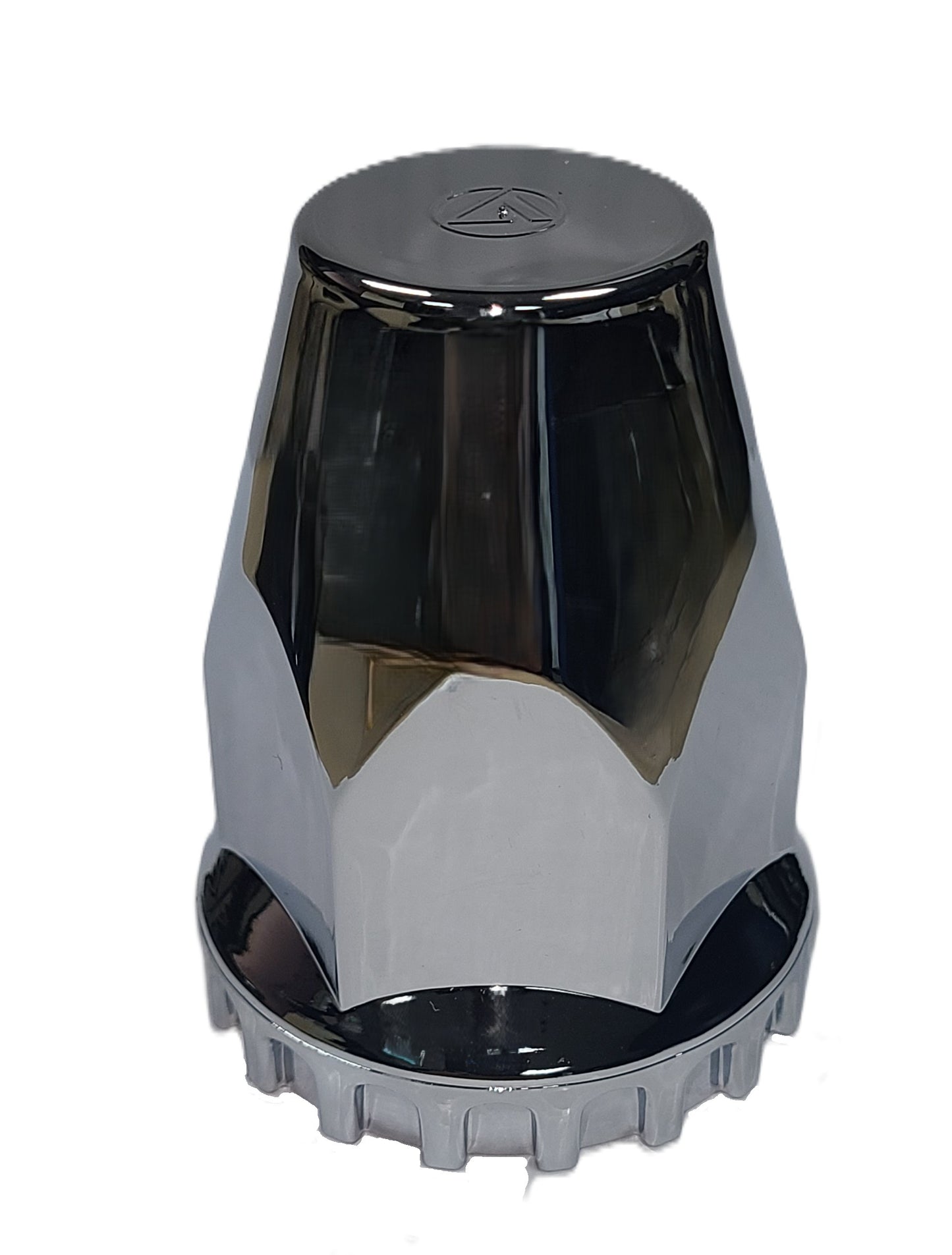 ABS Chrome Nut Cover, 1.5'' Diameter, 2.75" Height, Push-on, with flange