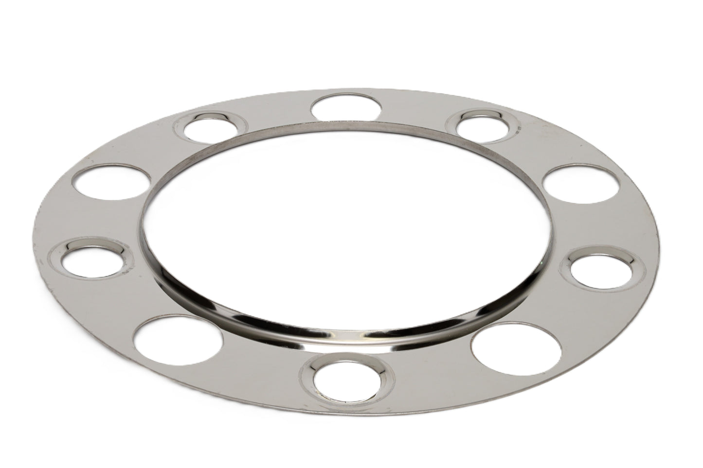 Beauty Ring-10 lug, (5) 1.25", (5) 1.75" Stud-Piloted, Stainless Steel