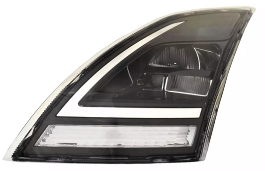 Driver Side Headlight (Baseline), Black Housing, LED