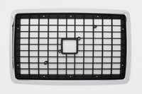Grille, ABS Chrome/Black, with Bug Screen, with Hardware