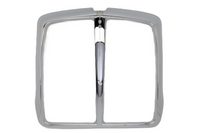 Grille, Stainless Steel Chrome, no Bug Screen