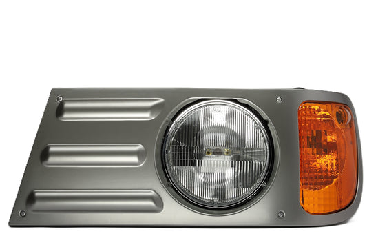 Mack CV713 Driver Side Headlight, Halogen, Painted Housing