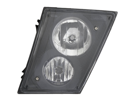 Driver Side, Fog & Driver Light, Black Housing, Halogen