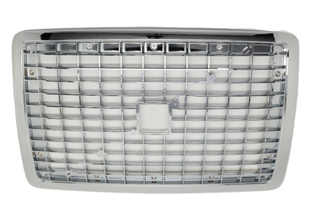 Volvo VNL Grille, 2004-2017, Chrome ABS with Bug Screen and Hardware
