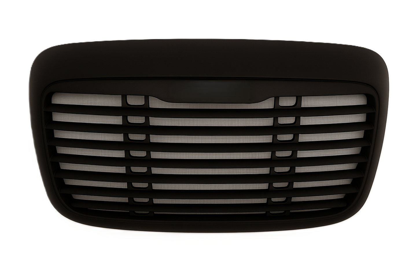 Freightliner Columbia Grille, 2000-2020, Black ABS with Bug Screen