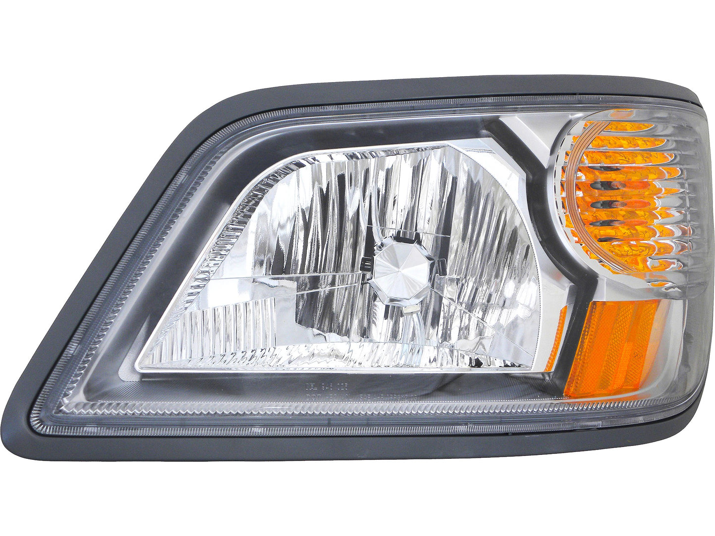 Driver Side, Chrome Housing, Halogen