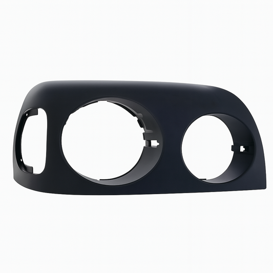 Passenger Side Headlight Bezel, Gloss Black