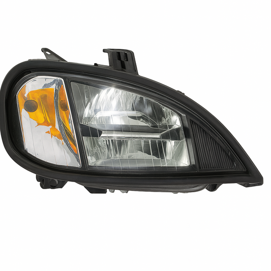 Passenger Side, Black Housing, LED Low and Hi Beam