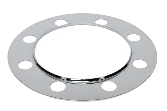 Beauty Ring-8 lug, (4) 1.25", (4) 2" Hud-Piloted, Chrome