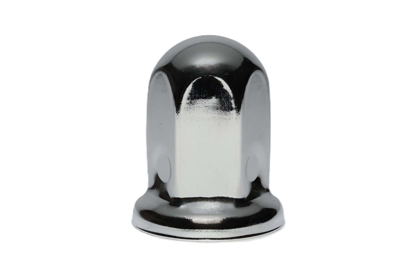 Nut Cover, 33mm Diameter, 64mm Height, Tall Boy, with flange, Chrome