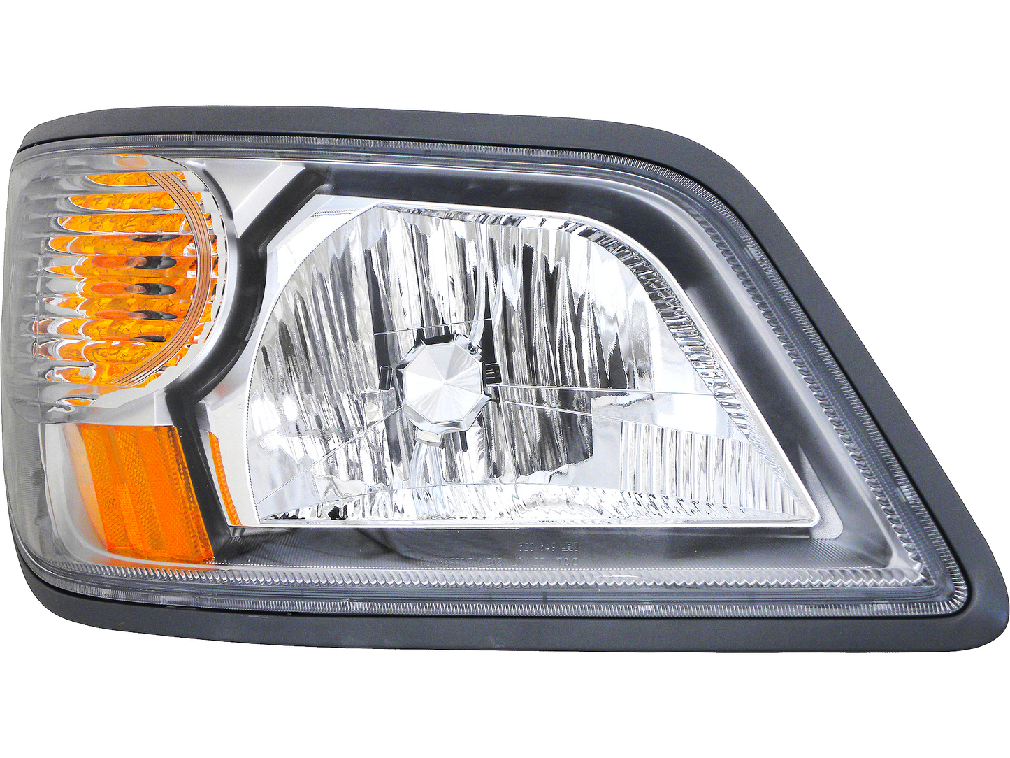 Passenger Side, Chrome Housing, Halogen