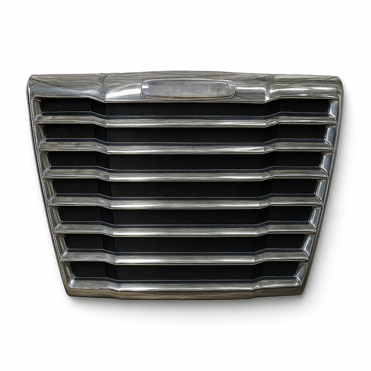 Freightliner Argosy Grille, 2011-2020, Chrome ABS with Bug Screen