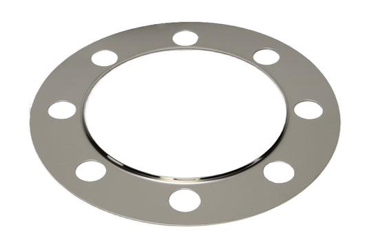 Beauty Ring- 8 Lug, (4) 1.25", (4) 2", Hub-Piloted, Stainless Steel