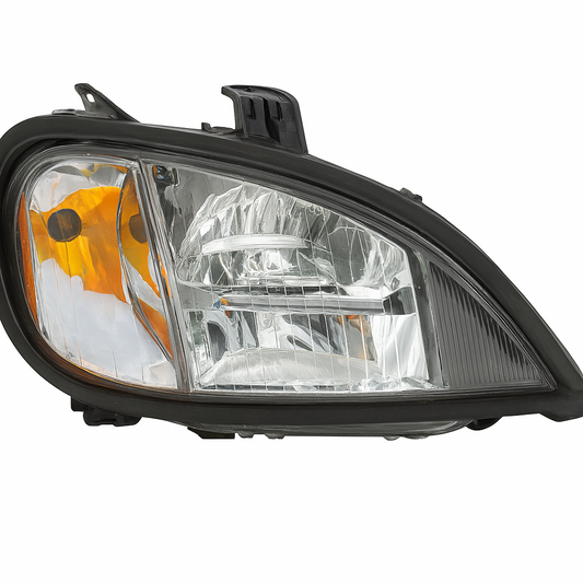 Passenger Side, Chrome Housing, LED Low and Hi Beam