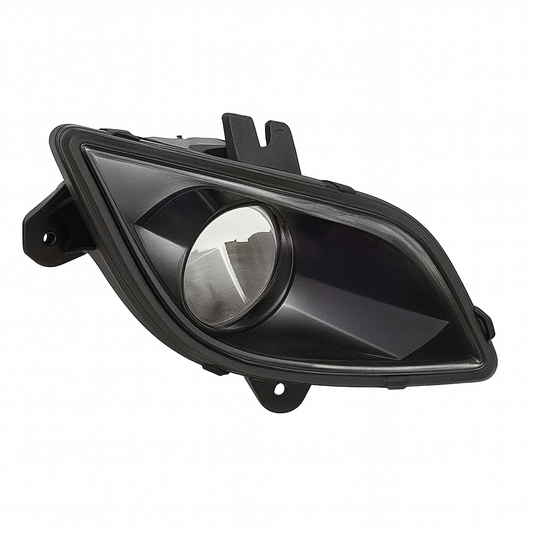 Passenger Side LED Fog Light, Black Housing